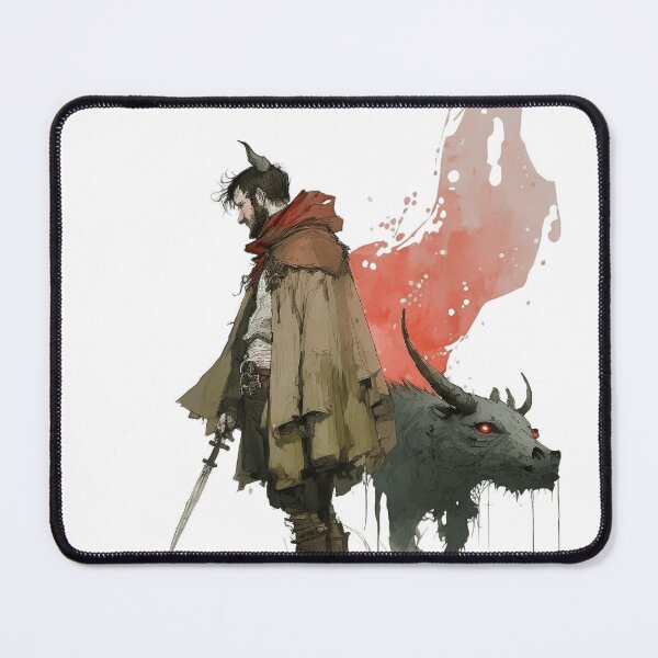 Item preview, Tiefling and His Beast designed and sold by Cycle-Seven.