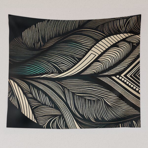 Item preview, "Hannah" - Boho Retro Modern Abstract Pattern designed and sold by HiArtify ❤️.