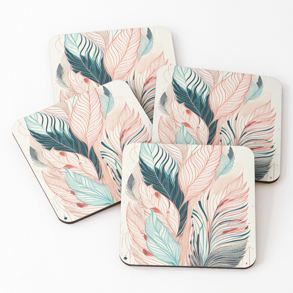 Item preview, Coasters (Set of 4) designed and sold by HiArtify.