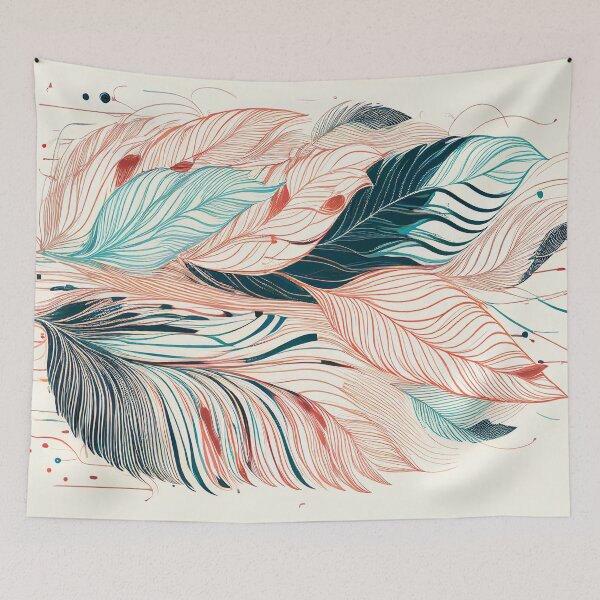 Item preview, "Addison" - Boho Retro Modern Abstract Pattern designed and sold by HiArtify ❤️.