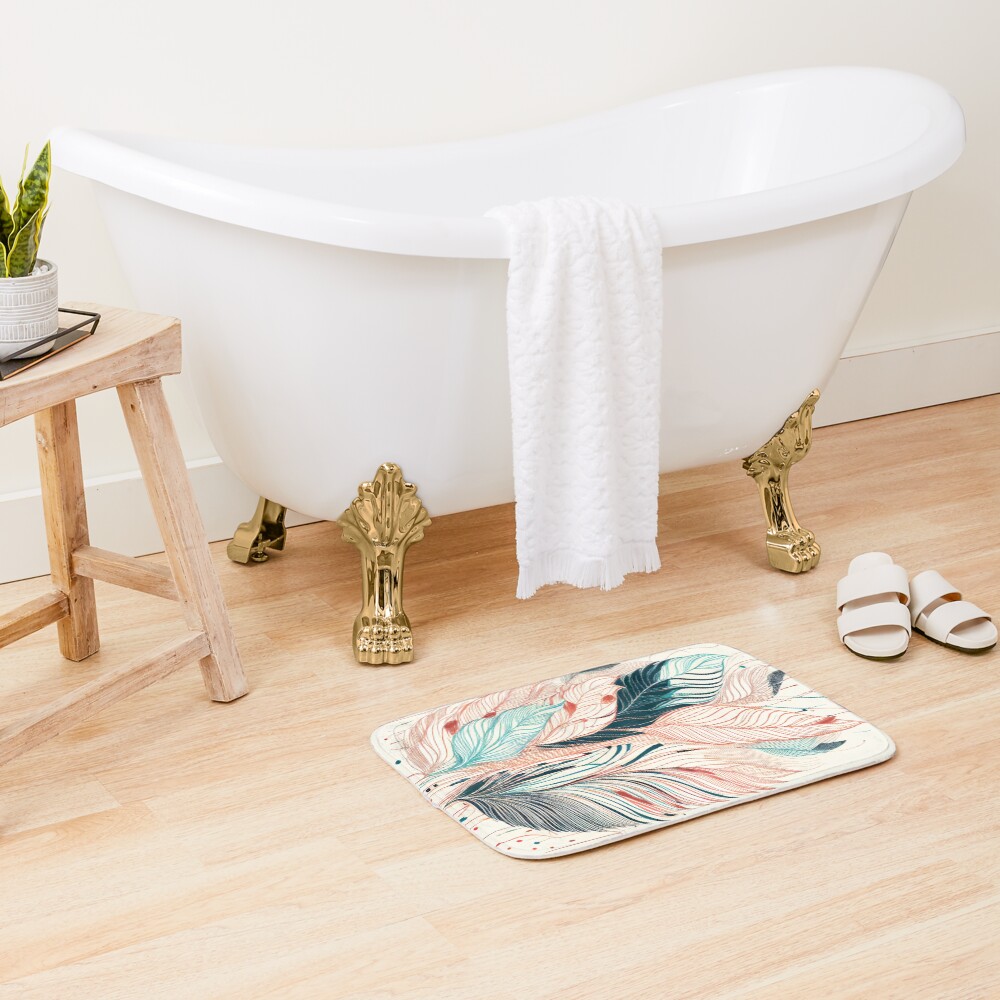 Item preview, Bath Mat designed and sold by HiArtify.