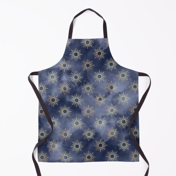 Item preview, Sun and Sun Rays Navy Blue designed and sold by marknprints.