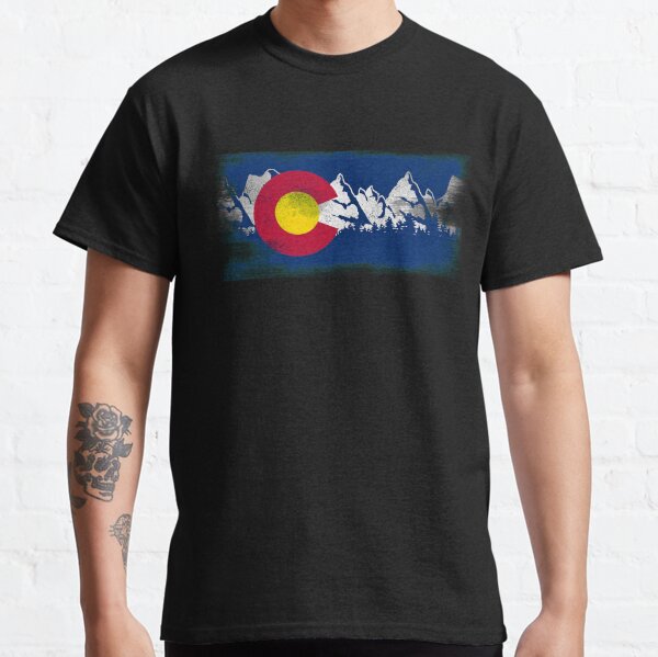 Colorado State Flag - Mountain Colorado Day Gift Classic T-Shirt