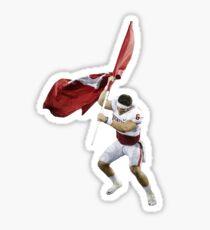 Baker Planting Flag Sticker