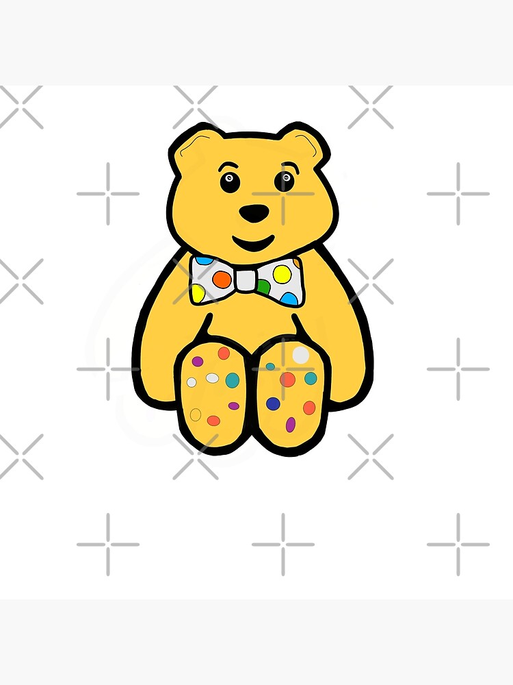 "Pudsey Bear 2022 Pudsey Bear stickers" Poster for Sale by Isfaouneyk Redbubble