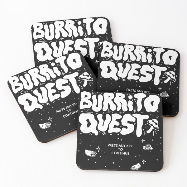 Item preview, The Burrito Quest t-shirt designed and sold by Cabbaman.
