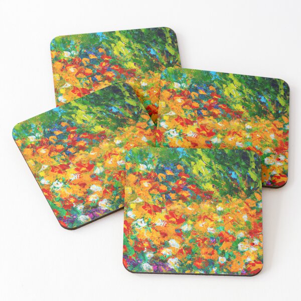 Item preview, Claude Monet Flower Garden designed and sold by maniacfitness.
