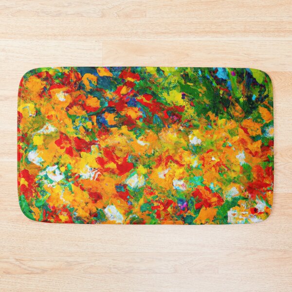 Item preview, Claude Monet Flower Garden designed and sold by maniacfitness.