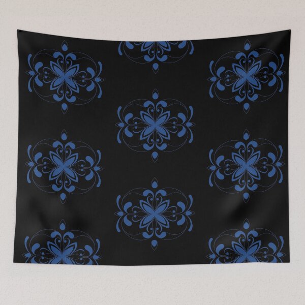 Item preview, Indian flower pattern  designed and sold by stupidpotato1.