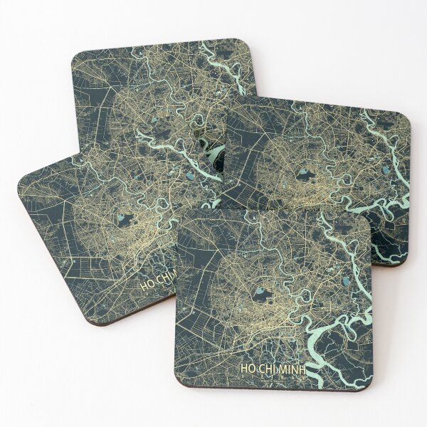 Item preview, Ciudad Ho Chi Minh Mapa de Vietnam - Verano designed and sold by deMAP.