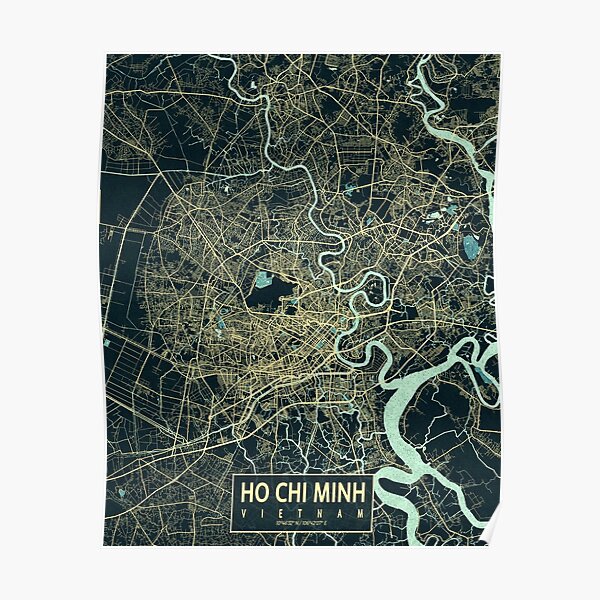 Ho Chi Minh City Map Of Vietnam - Blueprint
