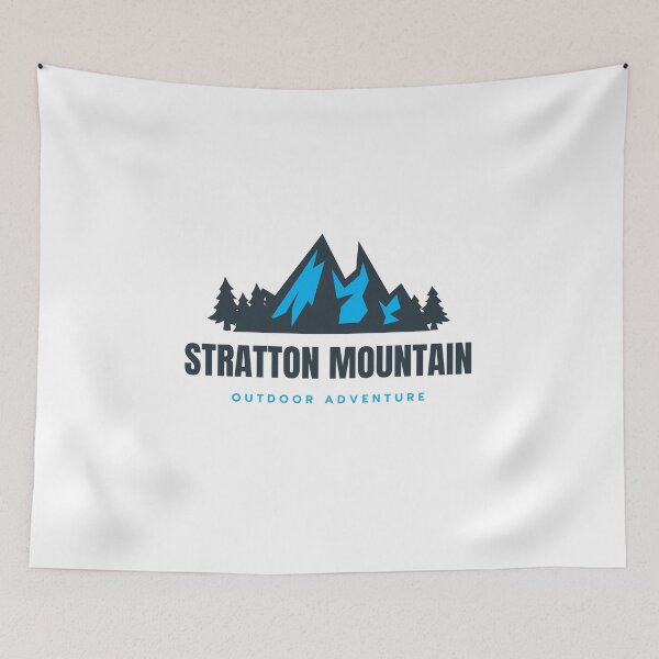 Item preview, Stratton Mountain in Windham, Vermont, Green Mountain, United States, North America - Mountain Outdoor Adventure Snowboard Ski Hiking Vintage Logo designed and sold by Vintage-TM.