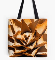 Orange Cactus Tote Bag
