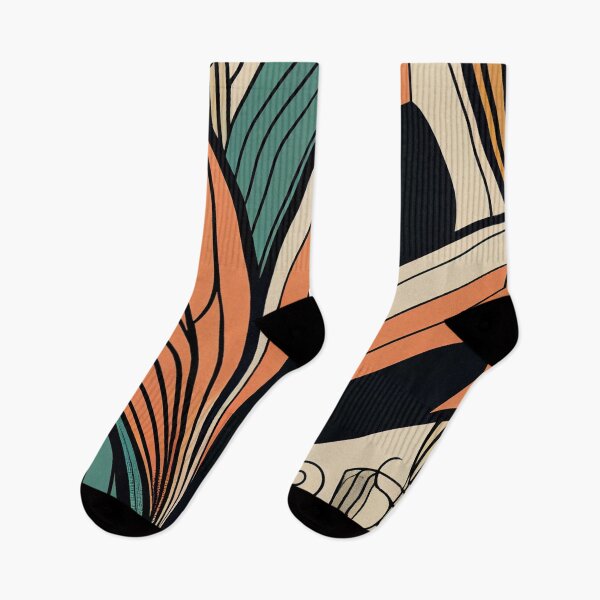 Item preview, "Eliana" - Boho Retro Modern Abstract Pattern designed and sold by HiArtify ❤️.