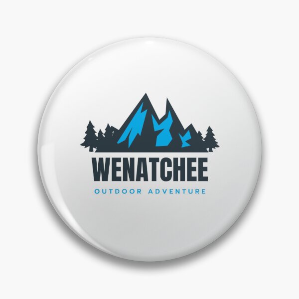 Item preview, Wenatchee in the Cascade Mountains, Chelan County, Qu'Appelle valley, Washington State, USA, North America - Mountain Outdoor Adventure Snowboard Ski Hiking Vintage Logo designed and sold by Vintage-TM.
