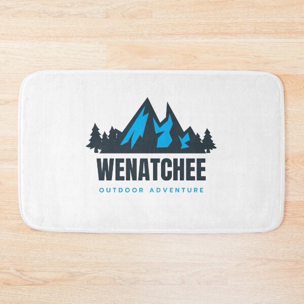Item preview, Wenatchee in the Cascade Mountains, Chelan County, Qu'Appelle valley, Washington State, USA, North America - Mountain Outdoor Adventure Snowboard Ski Hiking Vintage Logo designed and sold by Vintage-TM.