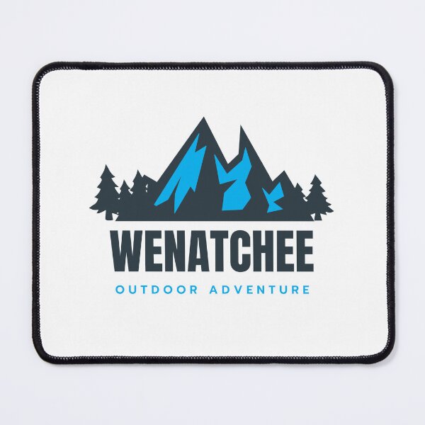 Item preview, Wenatchee in the Cascade Mountains, Chelan County, Qu'Appelle valley, Washington State, USA, North America - Mountain Outdoor Adventure Snowboard Ski Hiking Vintage Logo designed and sold by Vintage-TM.