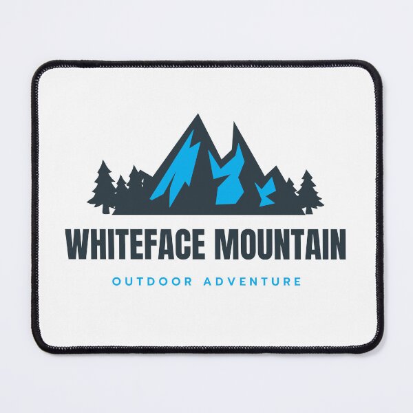 Item preview, Whiteface Mountain in the State of New York in the Adirondacks, USA, North America - Mountain Outdoor Adventure Snowboard Ski Hiking Vintage Logo designed and sold by Vintage-TM.