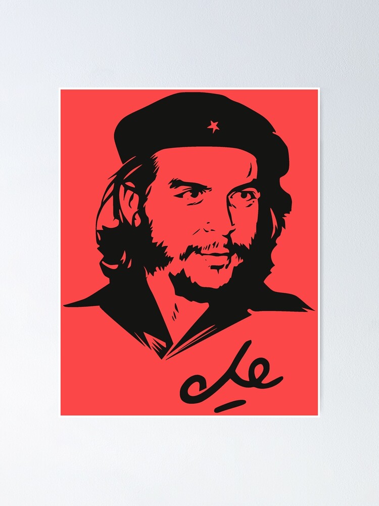 Poster for Sale mit CHE GUEVARA von truthtopower