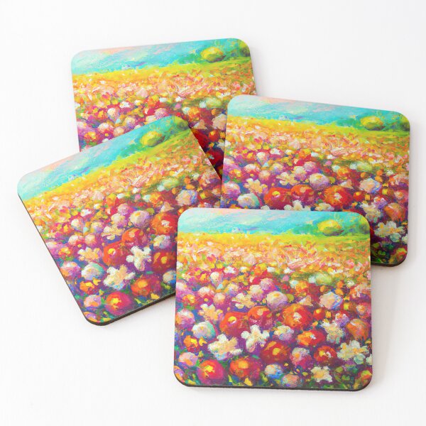 Item preview, Claude Monet Field of Flowers designed and sold by maniacfitness.