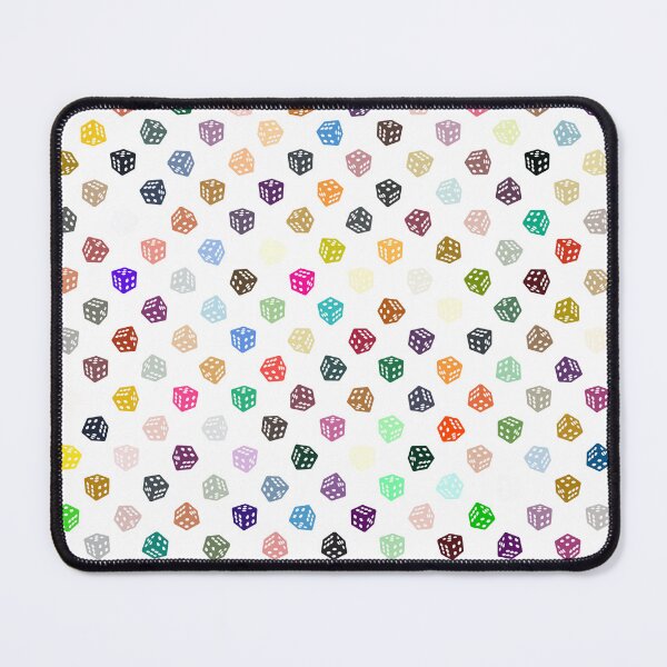 Item preview, Abstract Multicolour Dice designed and sold by Pixel4Art.
