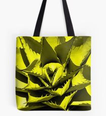 Yellow Cactus Tote Bag