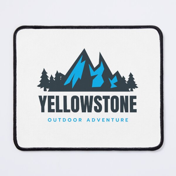 Artikelvorschau, Yellowstone in Big Sky, Montana, USA, Nordamerika - Mountain Outdoor Adventure Snowboard Ski Wandern Vintage Logo entworfen und verkauft von Vintage-TM.
