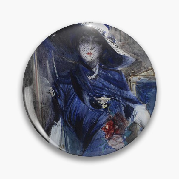 Item preview, La Divina in Blue by Giovanni Boldini designed and sold by RickE.