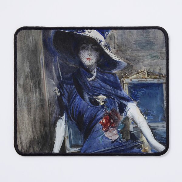 Item preview, La Divina in Blue by Giovanni Boldini designed and sold by RickE.
