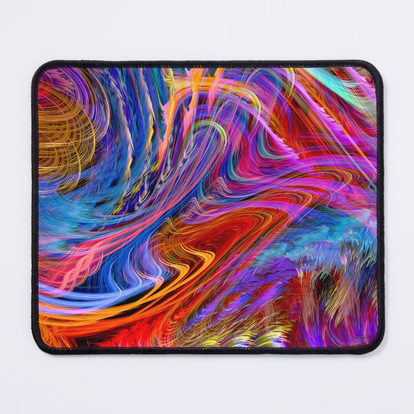 Item preview, rainbow swirls of clouds designed and sold by chambergambit.