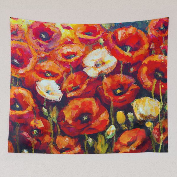 Item preview, Claude Monet Poppy Field designed and sold by maniacfitness.