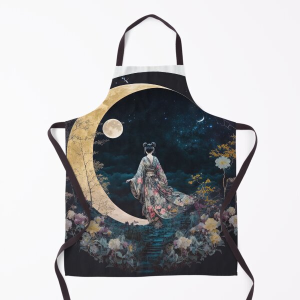 Item preview, Moonlit Geisha designed and sold by BellasArtStudio.