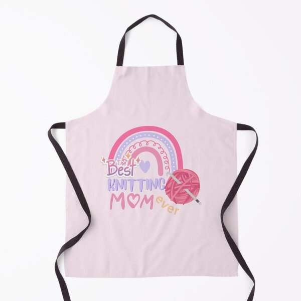 Item preview, Best knitting mom ever rainbow yarn designed and sold by mehak Khan.