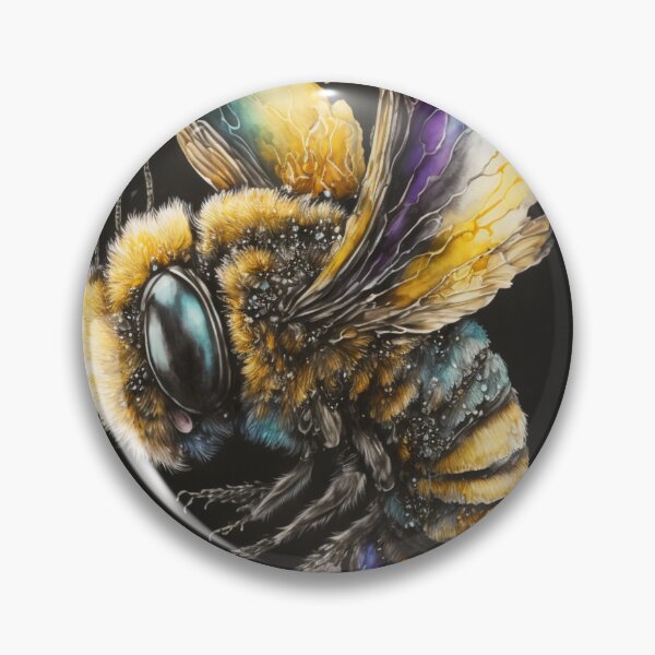 Item preview, A Bee in Watercolor designed and sold by picsartstudio.
