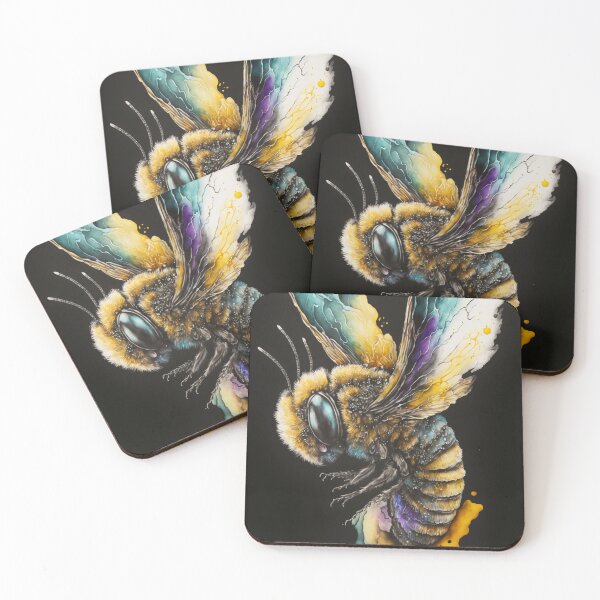 Item preview, A Bee in Watercolor designed and sold by picsartstudio.