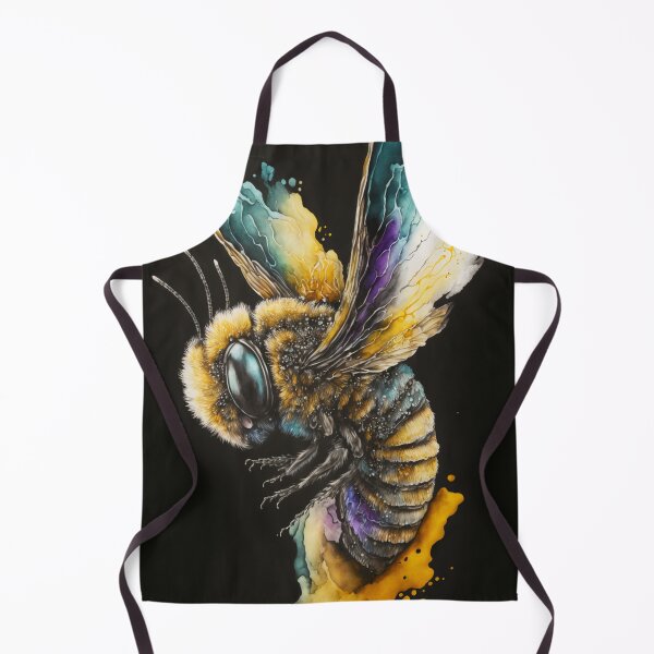 Aperçu de l'œuvre Une abeille à l'aquarelle créée et vendue par picsartstudio.