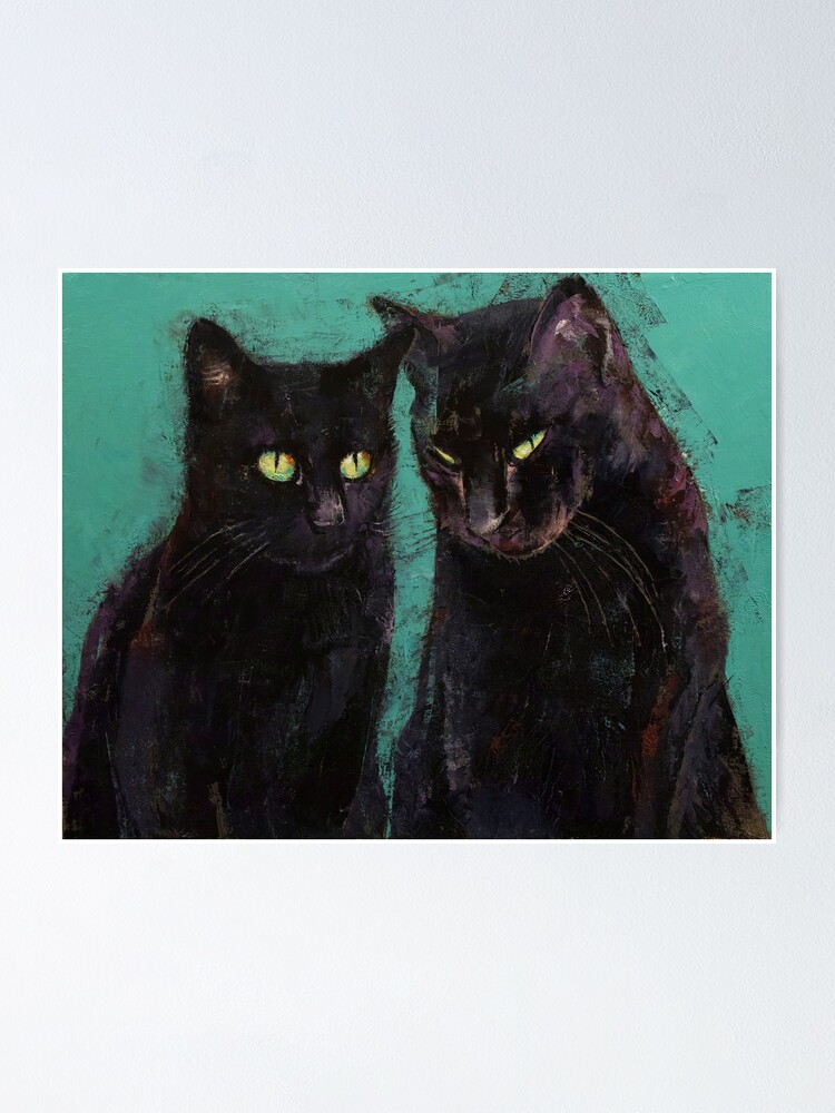 two black cats