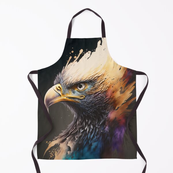 Aperçu de l'œuvre Un aigle à l'aquarelle créée et vendue par picsartstudio.