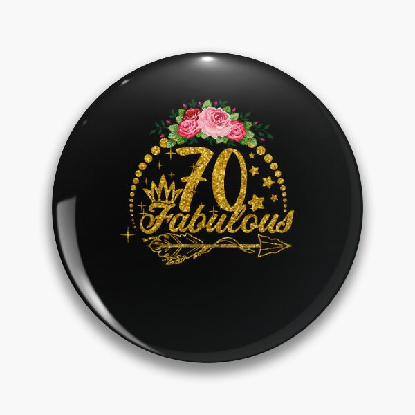 Item preview,   woman 70 and Fabulous Happy 70th Birthday Matching cute designed and sold by josephfanous.