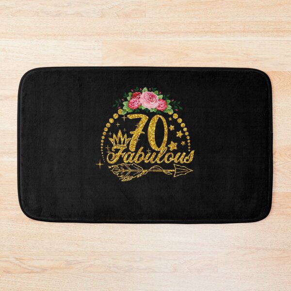 Item preview,   woman 70 and Fabulous Happy 70th Birthday Matching cute designed and sold by josephfanous.