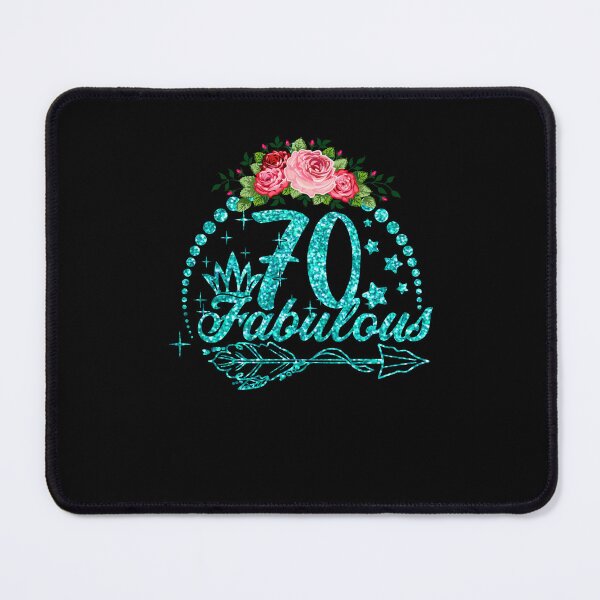 Item preview, woman 70 and Fabulous Happy 70th Birthday Matching age designed and sold by josephfanous.