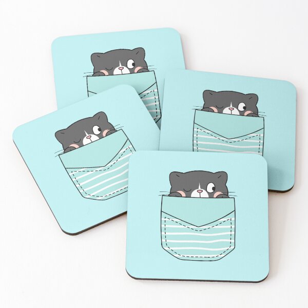Item preview, cute pocket cat designed and sold by rahul95.