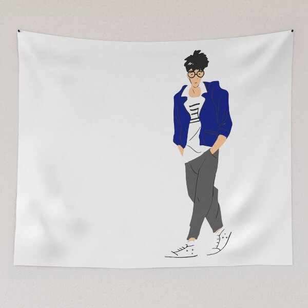 Item preview, Cool boy with glasses designed and sold by Right-Fit27.