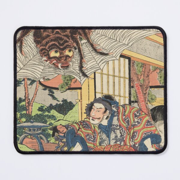 Item preview, Minamoto Yorimitsu Defeats the Earth Spider designed and sold by Onodera.