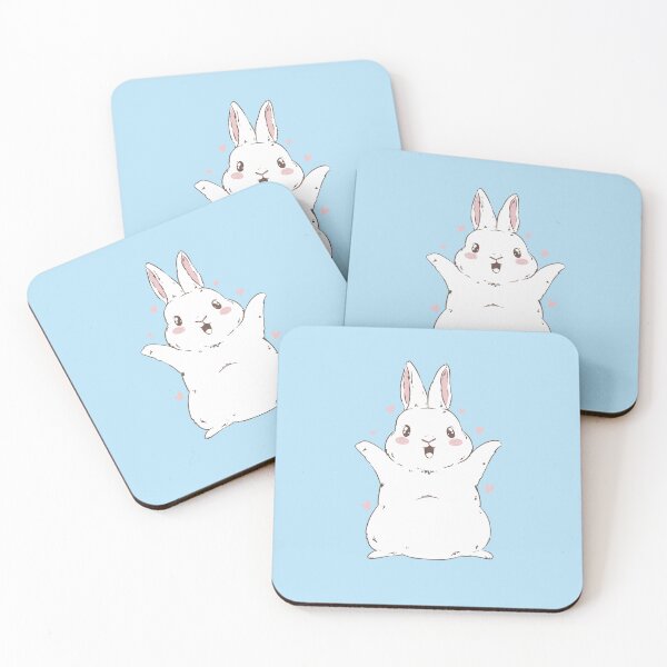 Item preview, Cute white rabbit designed and sold by DerSenat.