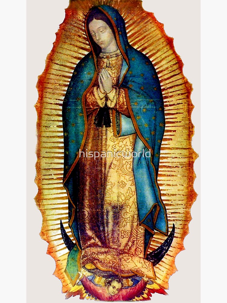 Our Lady of Guadalupe Tilma Replica by hispanicworld