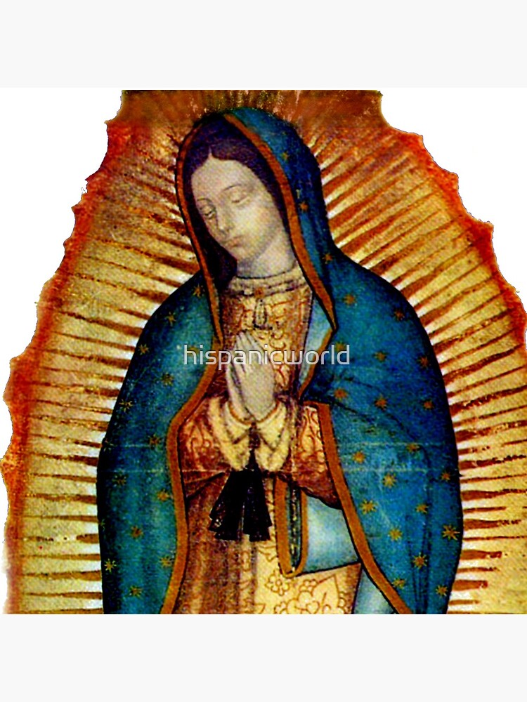 our-lady-of-guadalupe-tilma-replica-clock-by-hispanicworld-redbubble