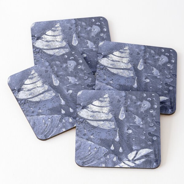 Item preview, Shells - Digital Version Blue Monochrome designed and sold by Heatherian.