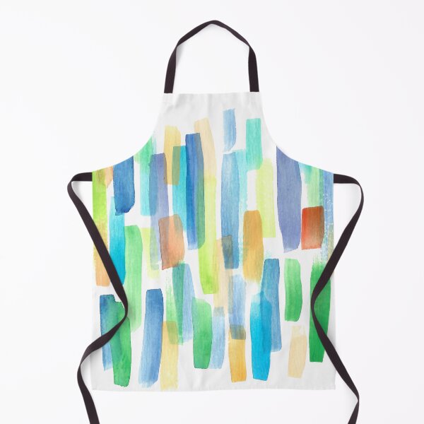 Item preview, handmade watecolor drawing,  lines pattern designed and sold by Pacika.