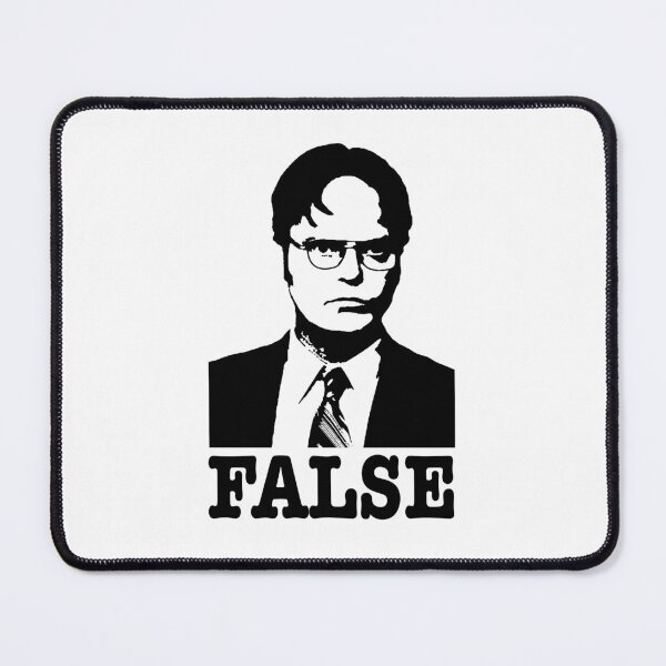 Item preview, Dwight schrute False funny designed and sold by Soccer2024.